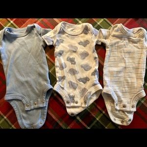 Just One You Boys Onesies Preemie 3 Piece Color Pack